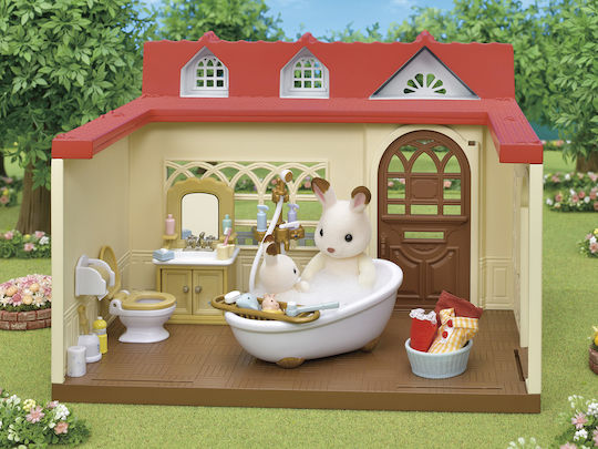 Epoch Toys Sweet Raspberry Home Familii Sylvanian pentru 3+ Ani 10 cm