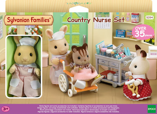 Epoch Toys Country Nurse Set Sylvanian Families for 3+ Years (Miscellaneous Designs)