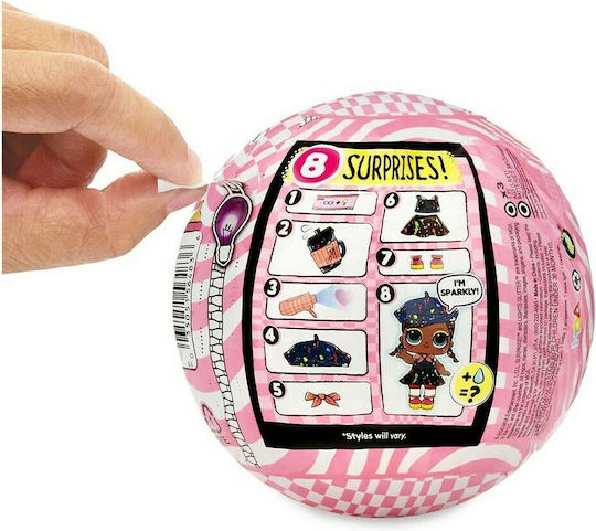 Giochi Preziosi Lights Glitter Lol Surprise for 4+ Years 12cm (Miscellaneous Designs)