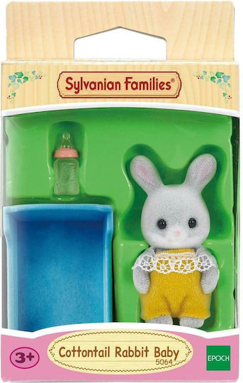 Epoch Toys Бебе Заек Cottontail Sylvanian Families за 3+ Години 10см
