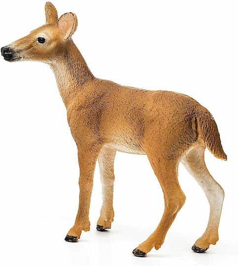 Schleich-S White Tailed Doe For 3+ Years 8.5cm (Miscellaneous Designs)
