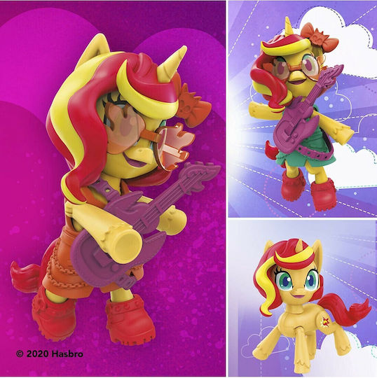 Hasbro Miniature Toy Smashin' Fashion Figure Sunset Shimmer My Little Pony for 5+ years Years Old 10cm