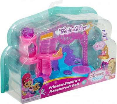 Fisher Price Jucărie Miniatură Shimmer & Shine Teenie Genies Samira Masquerade Ball Strălucire și strălucire (Diverse modele) 1 buc DYW03