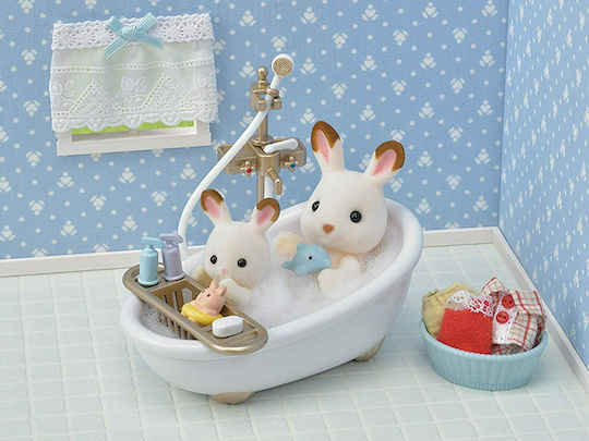 Epoch Toys Country Bathroom Set Sylvanian Families για 3+ Ετών