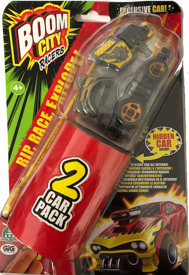 Giochi Preziosi Boom City Racers S1 Doppelpack Auto für 4+ Jahre Verschiedene Designs 1Stück