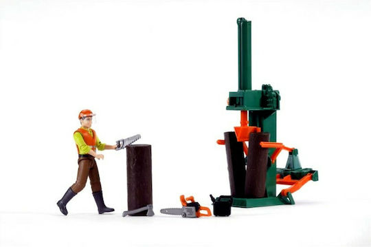 Bruder Miniature Toy Forestry Figure Set for 5+ years Years Old