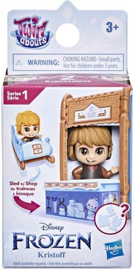Hasbro Frozen 2 Twirlabouts Series 1 Kristoff Sled to Shop for 3 Plus Years 4.5cm Miscellaneous Designs