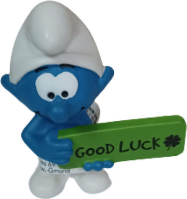 Schleich-S Miniature Toy Good Luck Smurfs for 3+ Years 5.4cm. (Various Designs/Assortments of Designs) 1pc