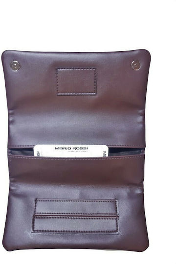 Mario Rossi Tobacco Pouch 2681 With Magnetic Clasp 16.5x8cm Brown