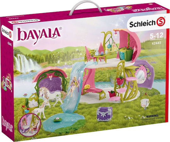 Schleich-S Glittering Flower House With Unicorns, Lake And Stable Bayala για 5-12 Ετών