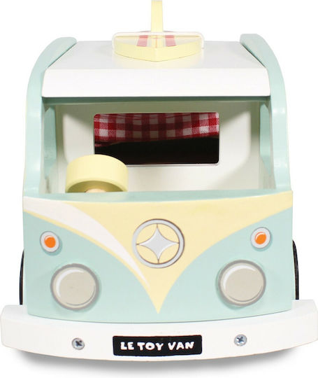 Le Toy Van Retro Wooden Holiday Campervan