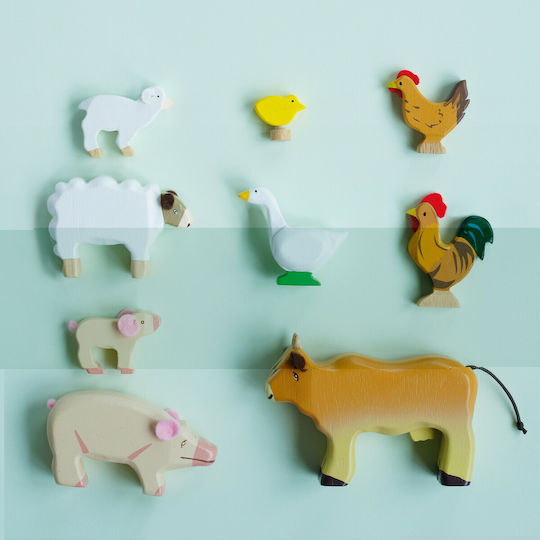 Le Toy Van Sunny Farm Animals για 3+ Ετών (Διάφορα Σχέδια)