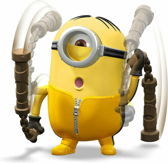 Mattel The Rise Of Gru Minions Nunchuck Swinging Stuart for 4+ Years 7cm (Miscellaneous Designs)