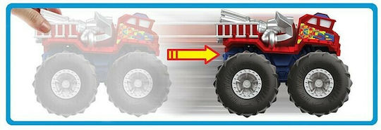 Hot Wheels Monster Truck Twisted Tredz Car 5 Alarm 1:43 Monster Truck For 3+ Years (Various Designs) 1pc