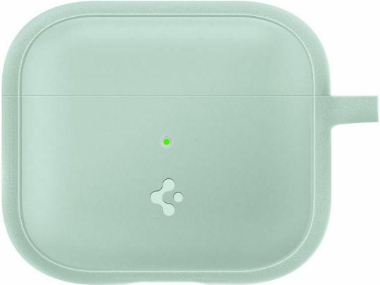 Spigen Silicon Fit Silicone Case with Keychain Mint for Apple AirPods 3
