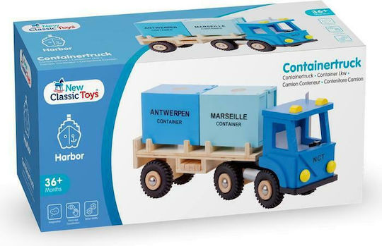 New Classic Toys Φορτηγό με 2 Κοντέινερ Φορτηγό για 3+ Ετών