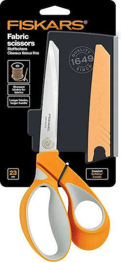 Fiskars Razoredge Softgrip Ψαλίδι 23εκ. με Ανοξείδωτη Λεπίδα Πορτοκαλί 1τμχ