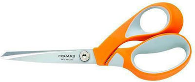 Fiskars Razoredge Softgrip Schere 21cm mit Rostfreier Stahl Klinge Orange