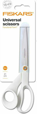 Fiskars Functional Form Scissors 21cm with Metallic Blade White