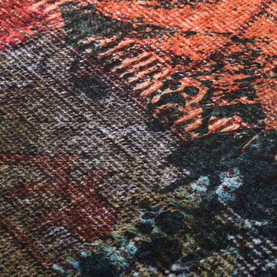 vidaXL Anti-slip Rug Rectangular Multicolour