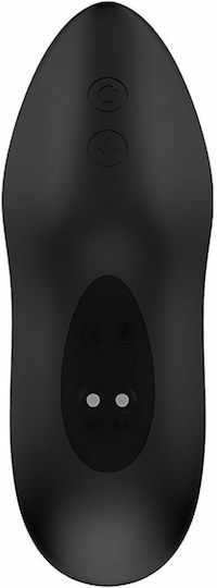 Nexus Revo Air Dop Anal cu Funcție Wireless și Vibrație Neagră 13.8cm