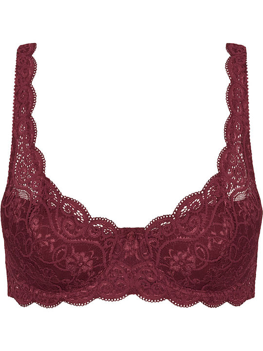 Amourette 300 Bra with Light Padding Underwire Burgundy