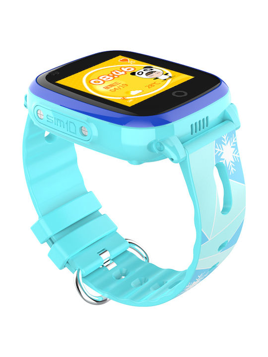 Wonlex Kids' Smartwatch 4G with GPS and Camera Light Blue