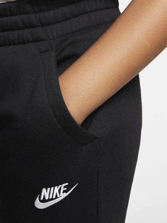 Kids Sweatpants Set Black 2pcs Sportswear