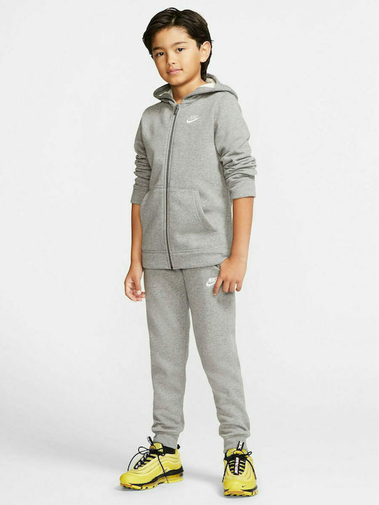 Kids Sweatpants Set Gray 2pcs SPORTSWEAR