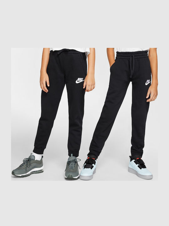 Παιδικό Παντελόνι Φόρμας Μαύρο Sportswear Club
