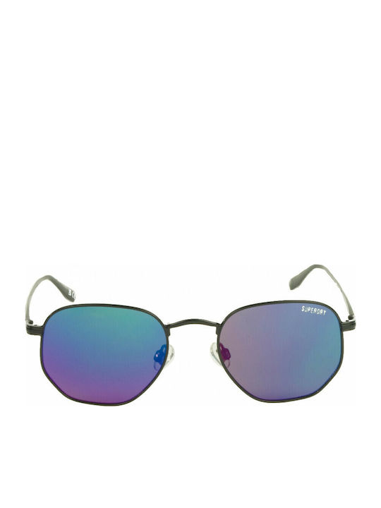 Superdry Studios Crew Sunglasses Gray with Metal Frame & Purple Lens Superdry Studios Crew Sunglasses Gray with Metal Frame & Purple Lens