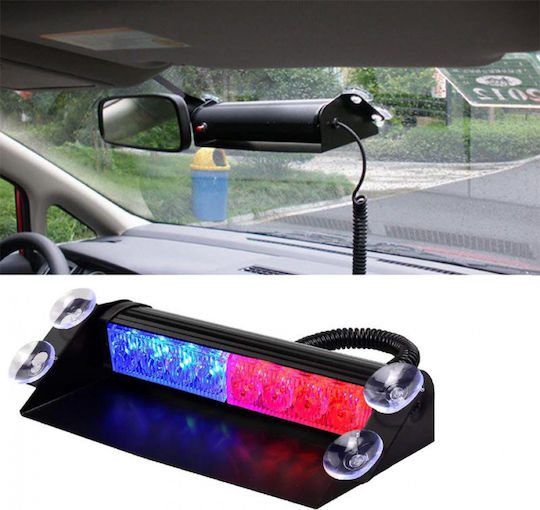Raistar Car Beacon 10 - 30V Waterproof 5.5cm with Red / Blue Lighting