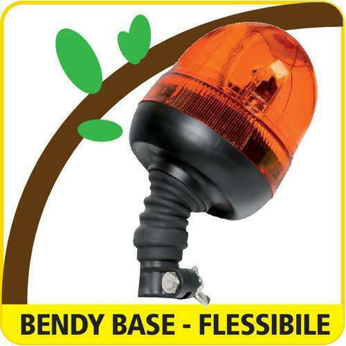 Lampa Auto-Leuchtturm 12 / 24V 12.5cm mit Orange Beleuchtung