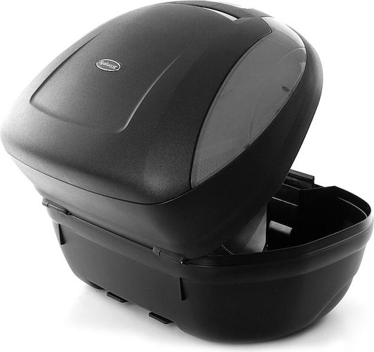 Givi E470 Simply III Monolock Μπαγκαζιέρα Μοτοσυκλέτας 47lt Μαύρη