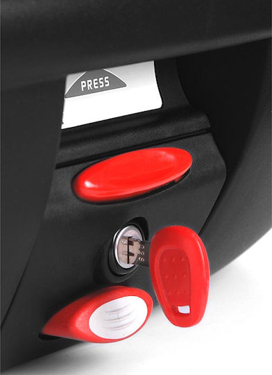 Givi E470 Simply III Monolock Μπαγκαζιέρα Μοτοσυκλέτας 47lt Μαύρη