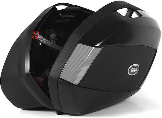 Givi Monokey Σετ Πλαϊνές Βαλίτσες Μοτοσυκλέτας 35lt σε Μαύρο Χρώμα