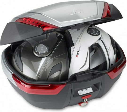 Givi V47N Monokey Motorcycle Top Case 47lt Silver