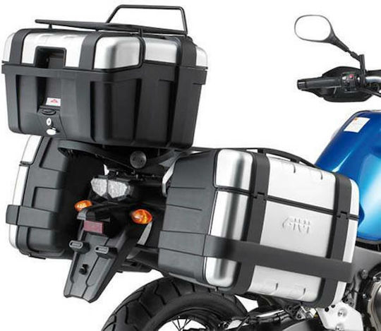 Givi Monocheie Set de Genti Laterale pentru Motociclete 33lt in Gri culoare