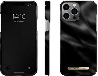 iDeal Of Sweden Fashion Plastic Back Cover Black Satin (iPhone 13 Pro)