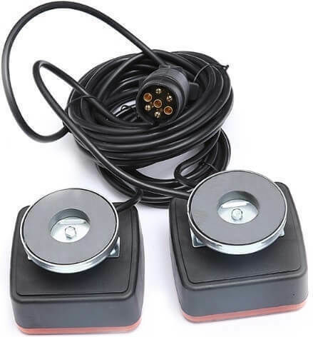 Car Towing & Trailer Light Set Waterproof with Magnet 12/24V 2pcs