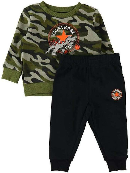 Converse Kinder Sweatpants Set - Jogginganzug Khaki