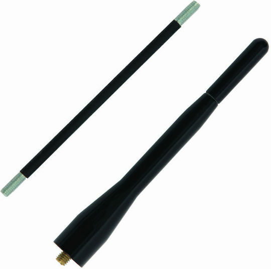Cartech Car Antenna Roof Threaded for Radio in Black Color