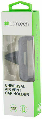 Lamtech Βάση Κινητού Αυτοκινήτου Air Vent Car Holder με Ρυθμιζόμενα Άγκιστρα