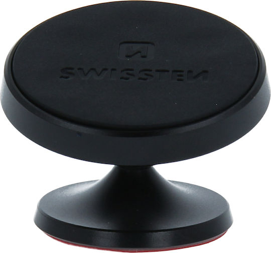Swissten S-GRIP DASHBOARD DM7 Поставка за Мобилен Телефон за Кола с магнит Черна