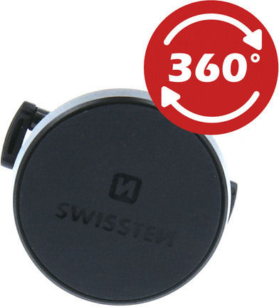 Swissten S-GRIP AV-M8 Auto Handyhalterung mit Magnet Schwarz