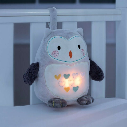 Grobag Ollie The Owl από Ύφασμα με Λευκούς Ήχους, Μουσική, Φως και Αισθητήρα Κλάματος για Νεογέννητα