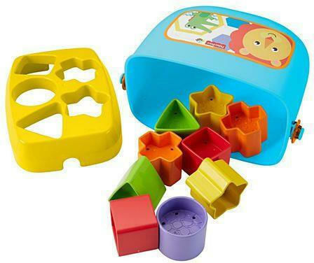 Fisher Price Shape Sorting Toy Baby's First Blocks for 6++ Months