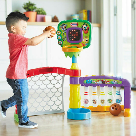 Little Tikes Bowling 3 In 1 Sports Zone with Music for 12++ Months