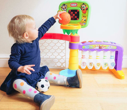 Little Tikes Bowling 3 In 1 Sports Zone with Music for 12++ Months