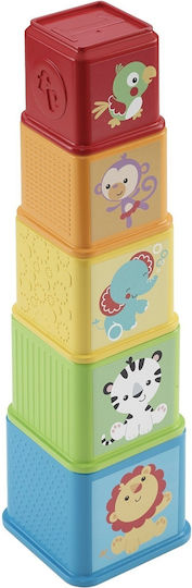 Fisher Price Παιχνίδι Στοίβαξης Stack & Explore Blocks για 6+ Μηνών